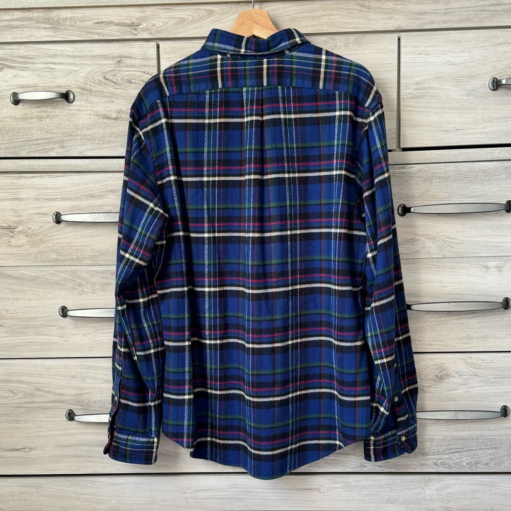 Ralph Lauren Blue Multicolor with soft cotton flannel and classic plaid pattern - Picture 2 of 9
